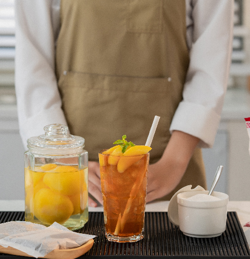 CÁCH LÀM TRÀ THẠCH ĐÀO TƯƠI MÁT TẠI NHÀ