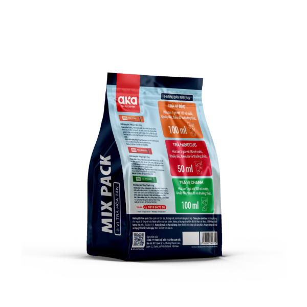 MIX PACK 3 VỊ TRÀ 480G – TÚI 36 GÓI - Hình ảnh 2