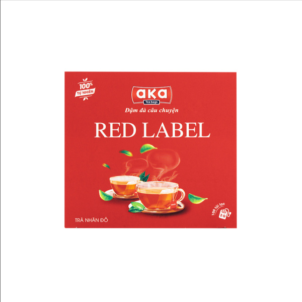 TRÀ ĐEN TÚI LỌC RED LABEL 200G - HỘP 100 TÚI - Hình ảnh 4