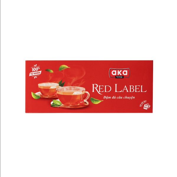 TRÀ ĐEN TÚI LỌC RED LABEL 50G - HỘP 25 TÚI - Hình ảnh 4