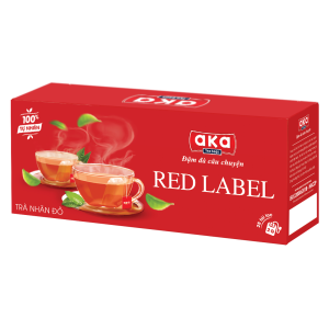 RED LABEL BLACK TEA FILTER BAGS 50G - BOX OF 25 BAGS