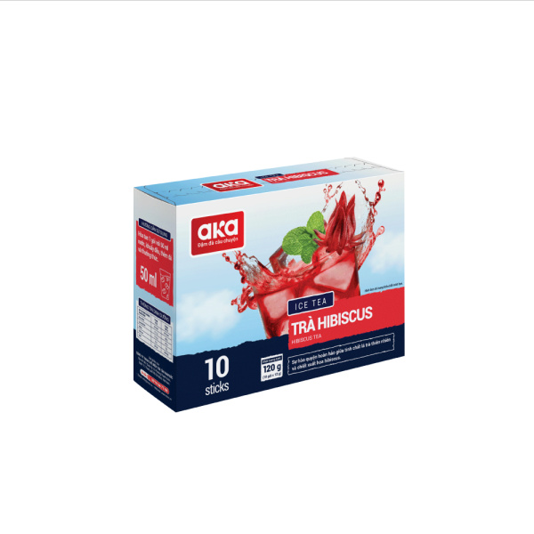TRÀ HIBISCUS 120G - HỘP 10 GÓI - Hình ảnh 3