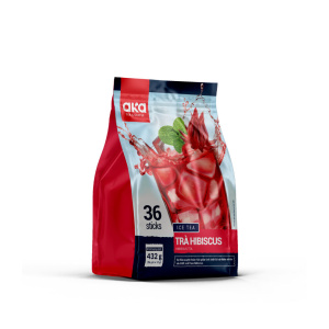 INSTANT HIBISCUS TEA 432G - BAG OF 36 STICKS