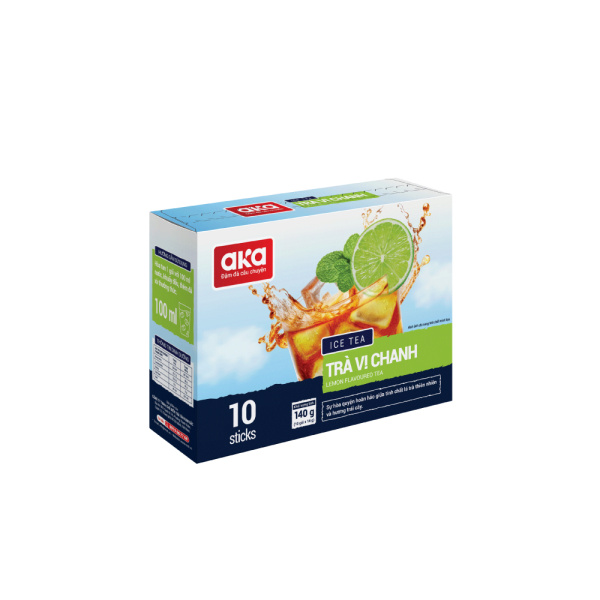 TRÀ VỊ CHANH 140G - HỘP 10 GÓI - Hình ảnh 2