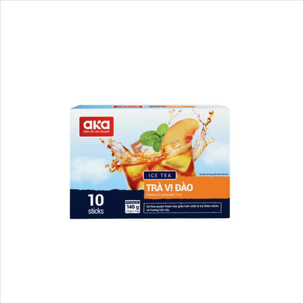 TRÀ VỊ ĐÀO 140G - HỘP 10 GÓI - Hình ảnh 3
