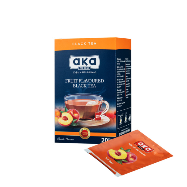 TRÀ ĐÀO TÚI LỌC 40G - HỘP 20 GÓI